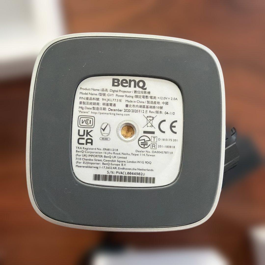 BENQ GVI LEDプロジェクター 本体　箱付き