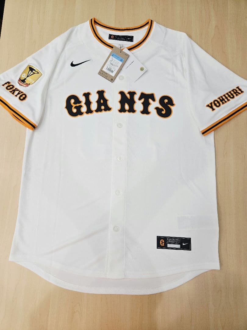 【タグ付き・未使用品】読売ジャイアンツ　甲斐拓也 ユニフォーム Mサイズ
