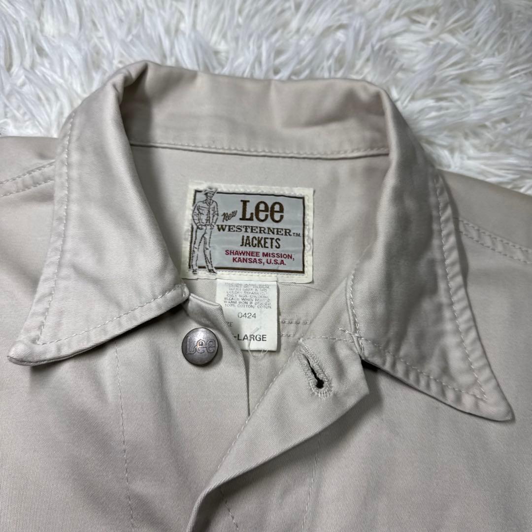 ☆Lee WESTERNER JACKETS ベージュ XL USA企画☆