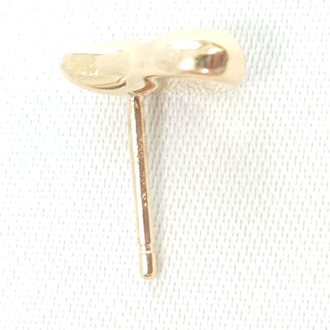 ティファニー K18 ティアドロップ ピアス 片耳用 6582