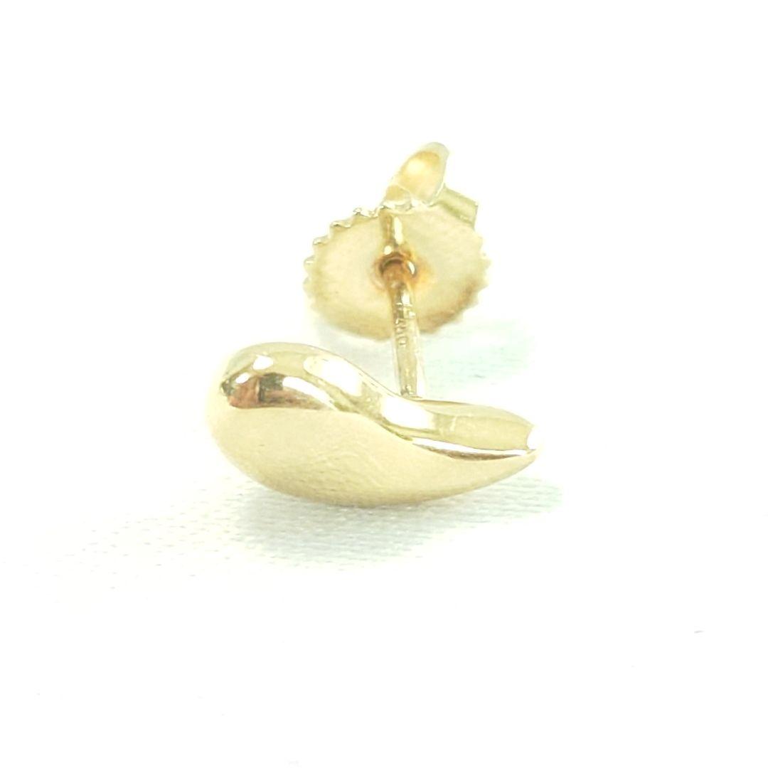 ティファニー K18 ティアドロップ ピアス 片耳用 6582