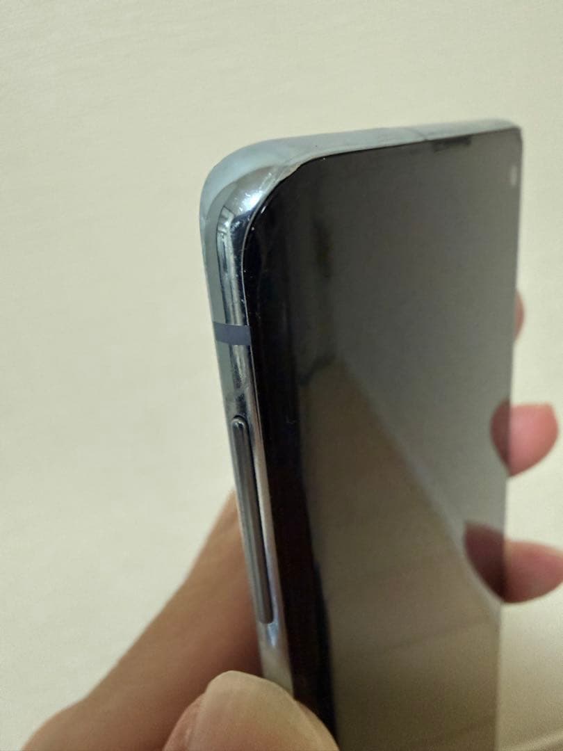 Samsung Galaxy S10 本体 青色 画面割れあり