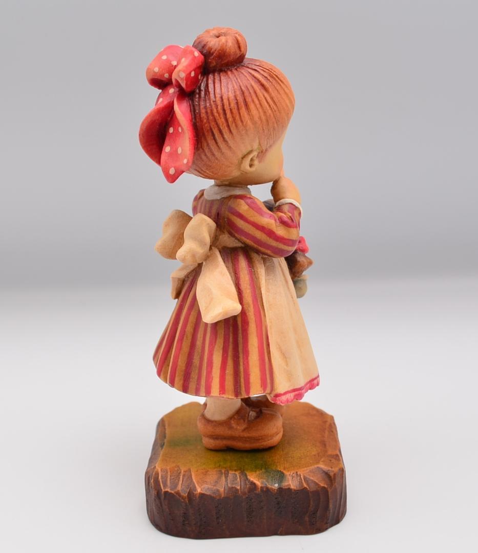 決して言わない　アンリ　ANRI　サラケイ　木彫り人形　イタリア　12.5ｃｍ