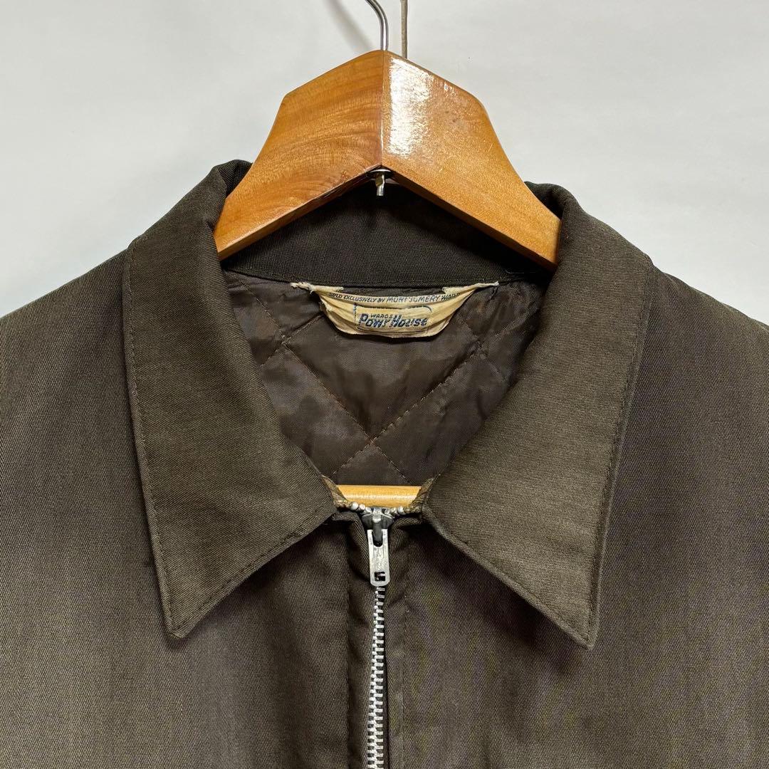 60s モンゴメリーワード　ワークジャケット　パワーハウス　涙タロン　フェード