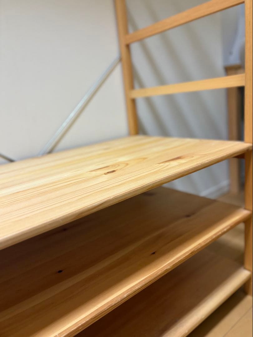 ちゅう無印良品 パイン材ユニットシェルフ・ワードローブ【廃盤・旧型】