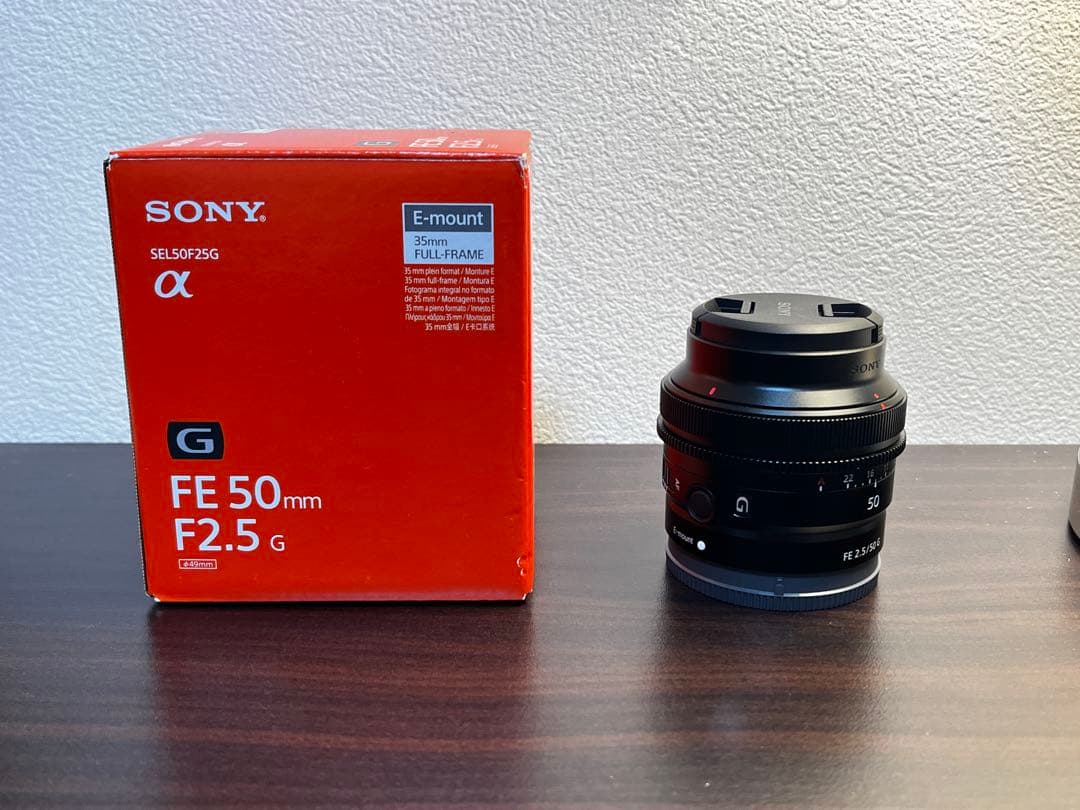 SONY FE 50mm F2.5 G レンズ SEL50F25G
