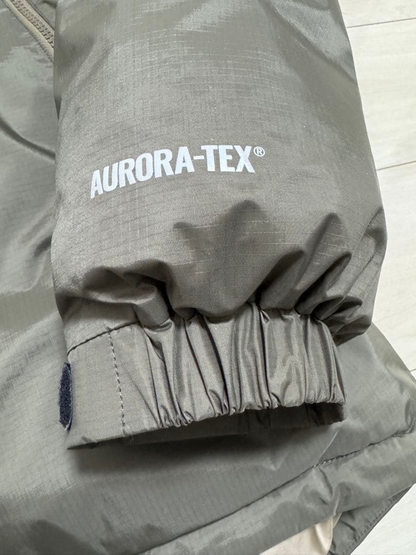 NANGA×BEAVER/ナンガ×ビーバー ダウンジャケット オリーブ