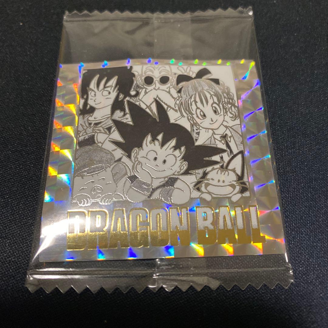 ドラゴンボール 40周年記念 シール ウエハース 孫悟空 ブルマ ヤムチャ ①