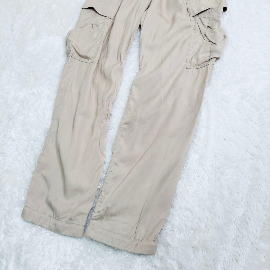 ウィムガゼット リヨセルウォッシュカーゴパンツ ベージュ 36 2023年モデル