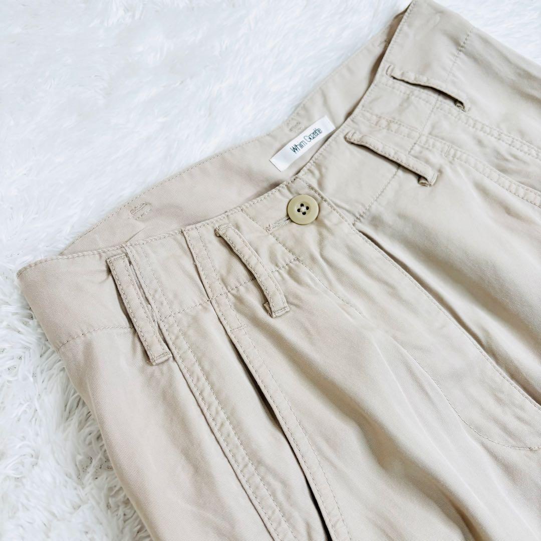 ウィムガゼット リヨセルウォッシュカーゴパンツ ベージュ 36 2023年モデル