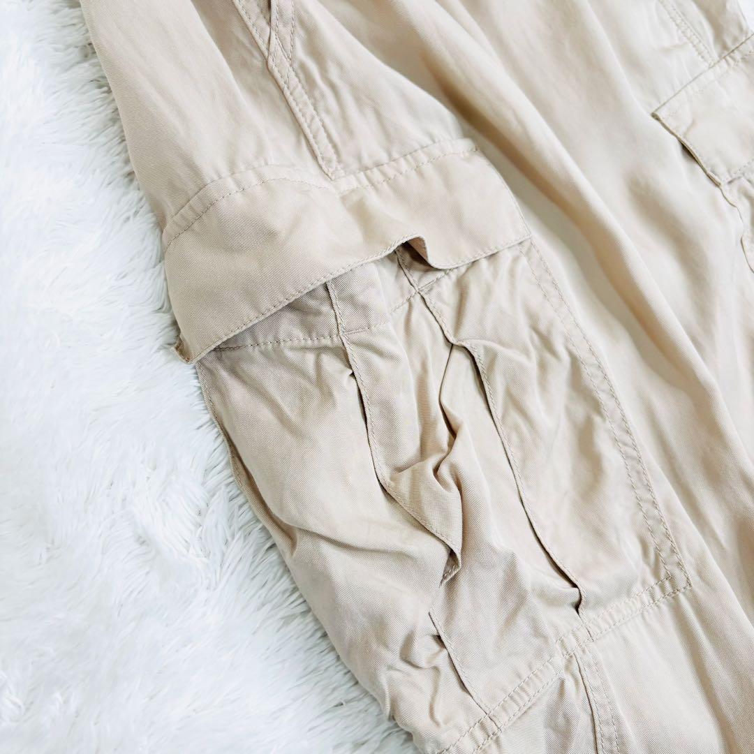 ウィムガゼット リヨセルウォッシュカーゴパンツ ベージュ 36 2023年モデル