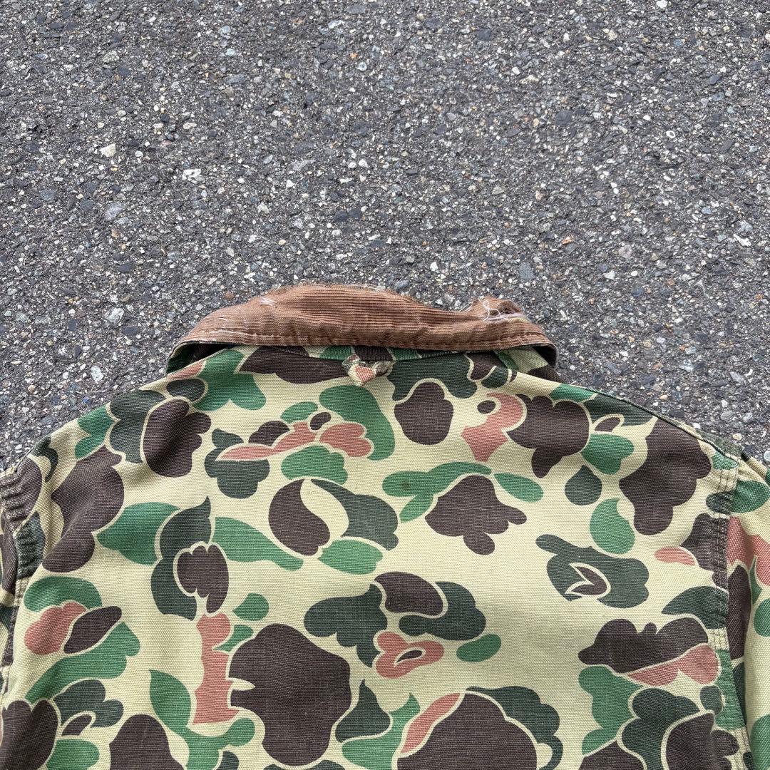 小*す様 70s red head カモフラージュ ハンティングジャケット カバ