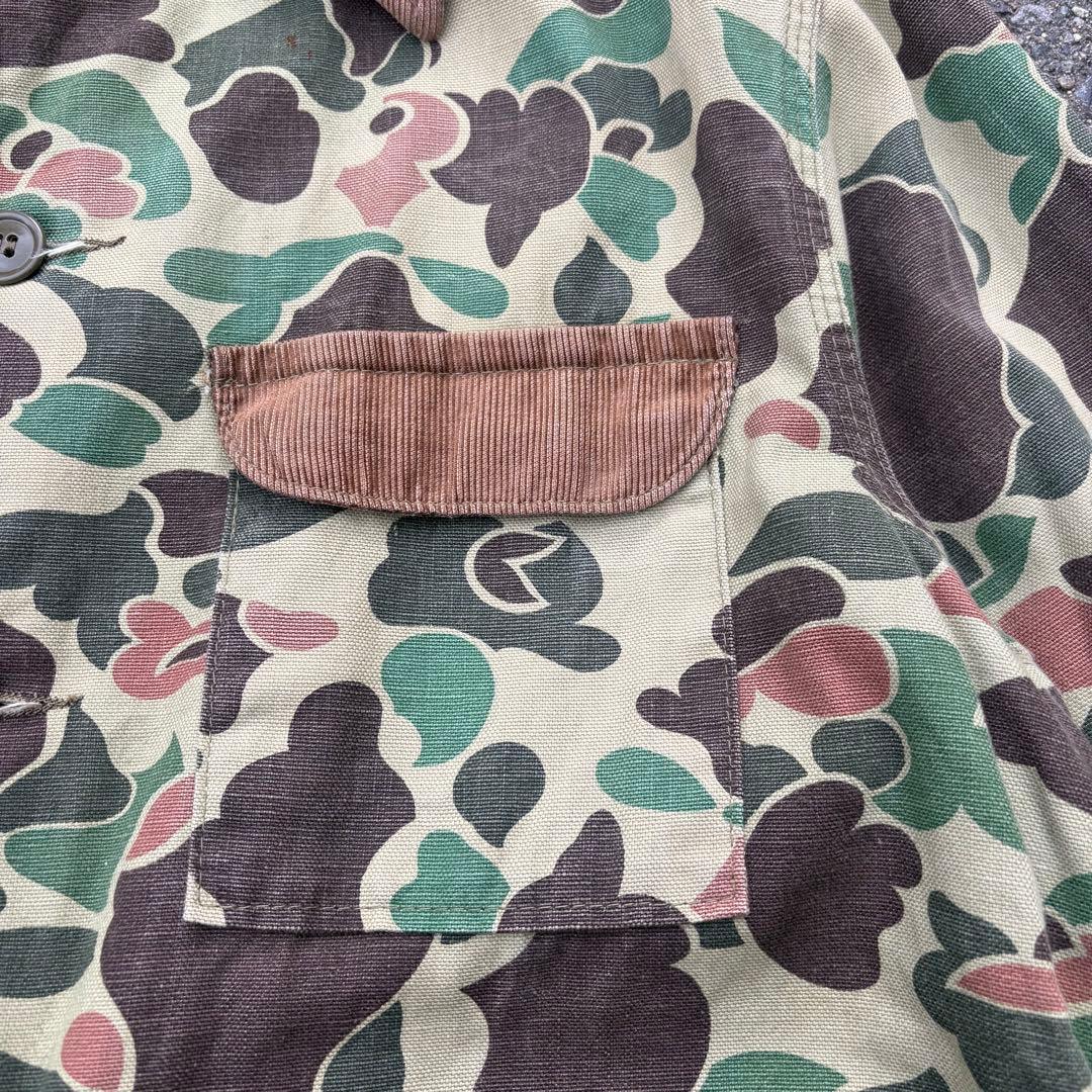 小*す様 70s red head カモフラージュ ハンティングジャケット カバ