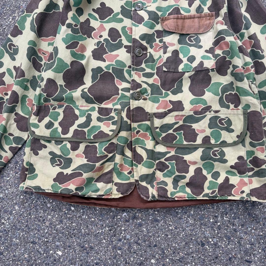 小*す様 70s red head カモフラージュ ハンティングジャケット カバ