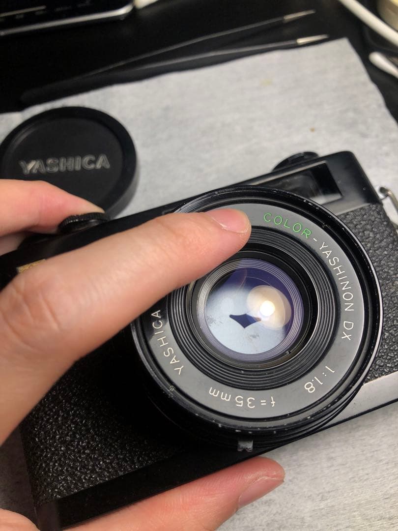 分解整備済み YASHICA ヤシカ 35 CC フィルムカメラ 実用品