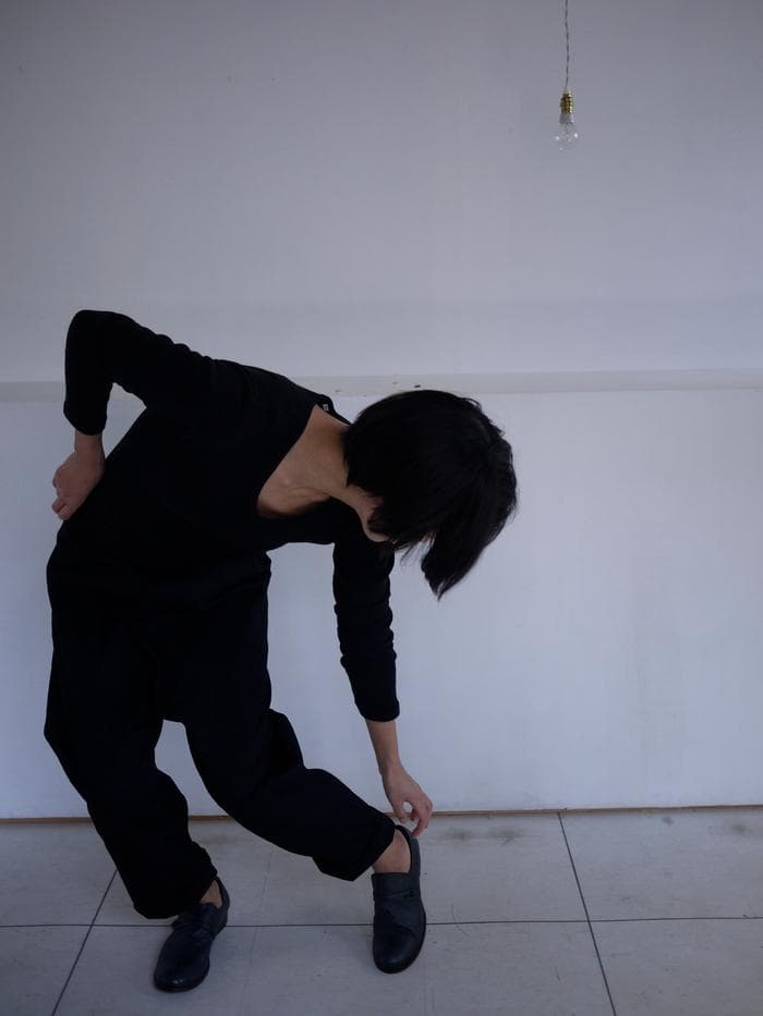 yaa!! パンツ　テルセイロ　terceiro　石田ゆり子　テーパード黒ウール