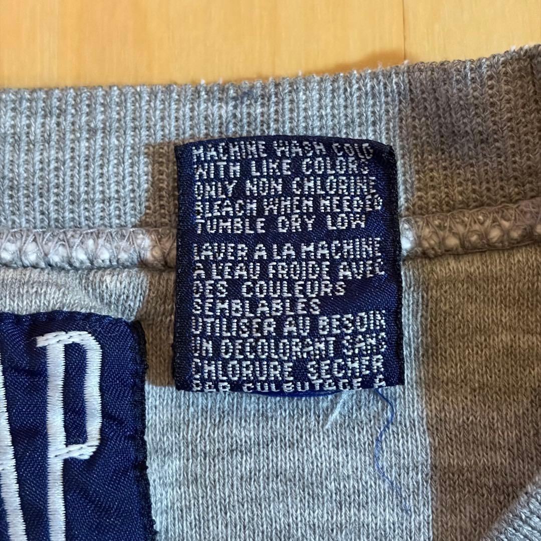 オールドギャップ GAP グレー ロゴ入り スウェット