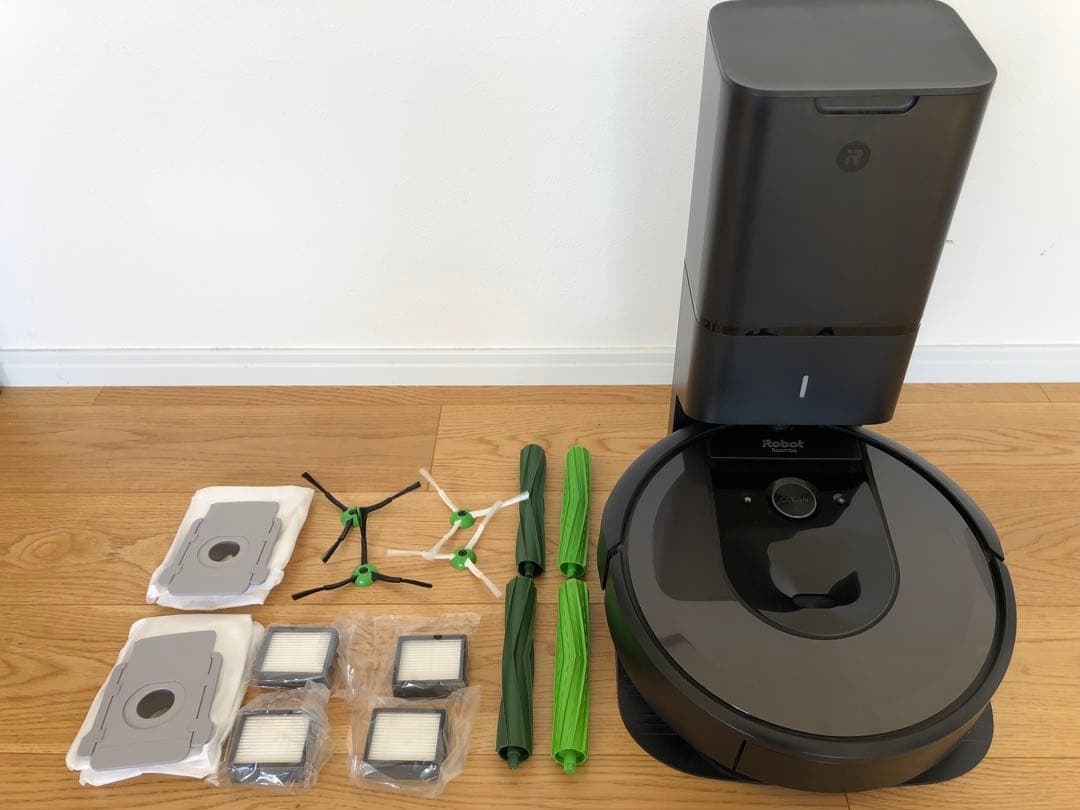 iRobot Roomba i7+ ロボット掃除機 本体ジャンク品(おまけ付き)