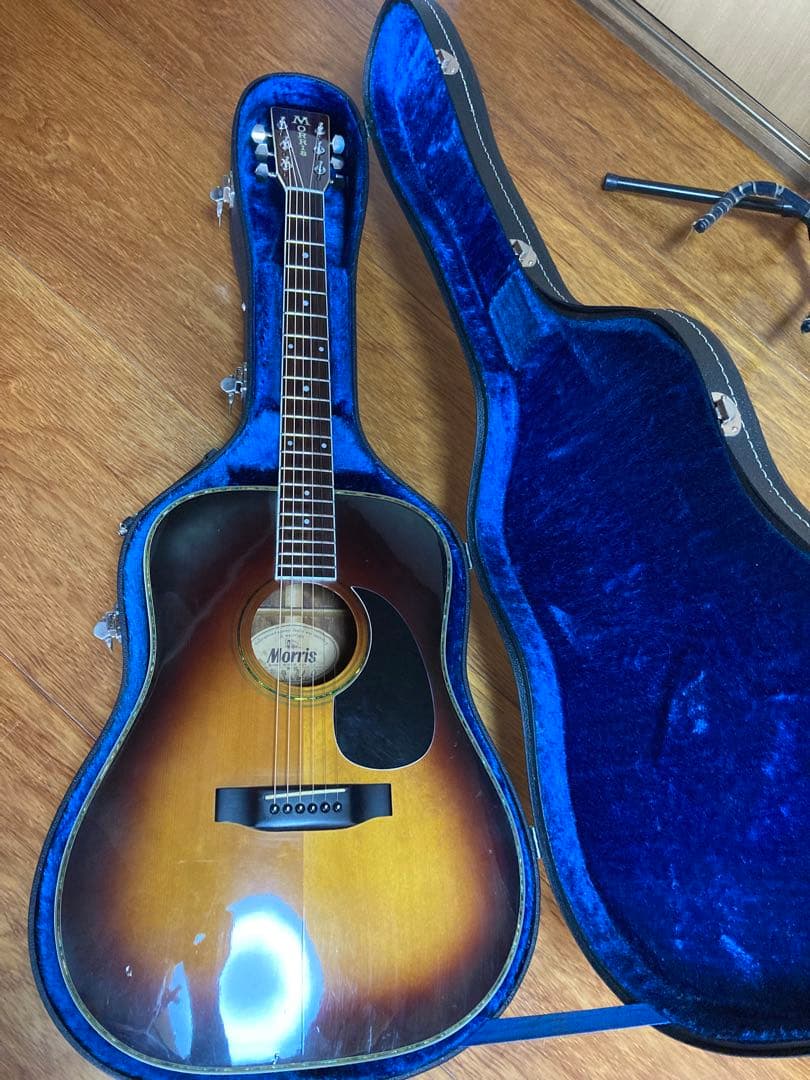 Morris アコースティックギター モーリスジャパンヴィンテージハードケース付