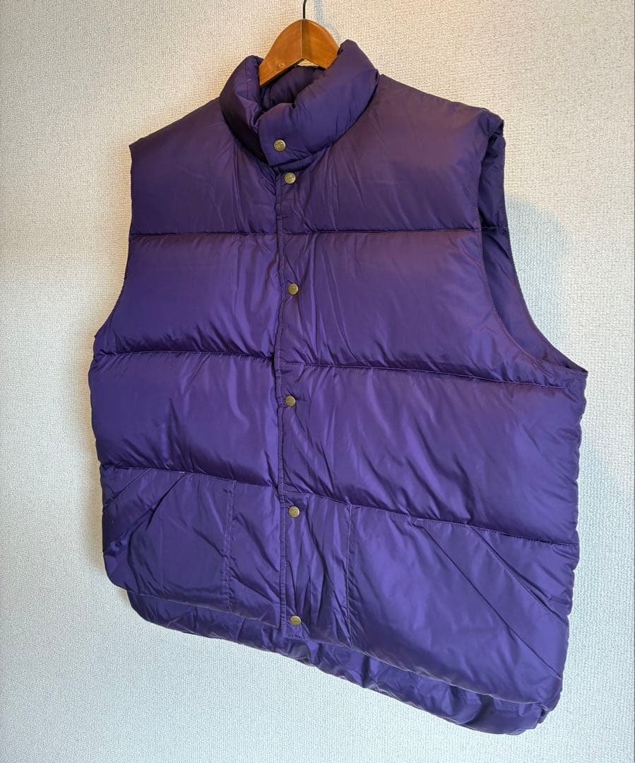 L.L.Bean ダウンベスト XL(TALL) パープル エルエルビーン