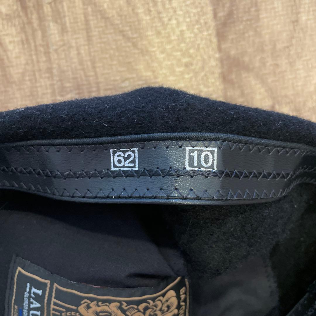 【試着のみ】高級 フランス製 LAULHERE ローレル ベレー帽バスク帽 帽子