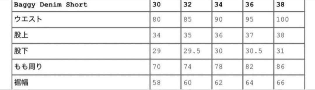 Supreme Baggy Denim Short 34 ライトブルー