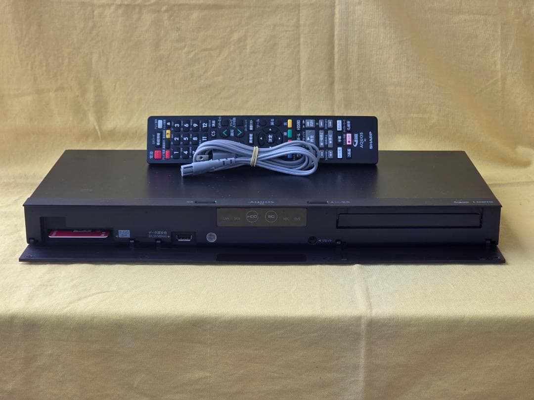 SHARP AQUOS BDレコーダー2B-C10BT1 2019年製 整備品