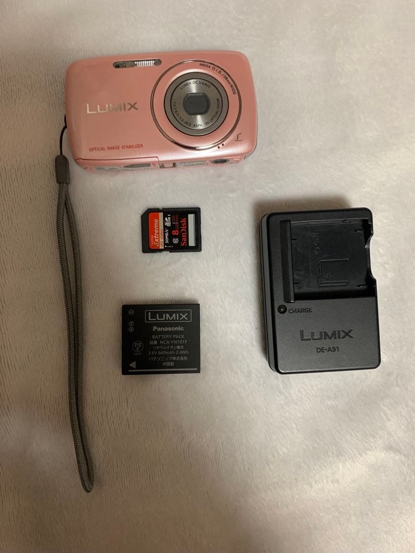 LUMIX DMC－S1ピンク デジタルカメラ 本体　パナソニック