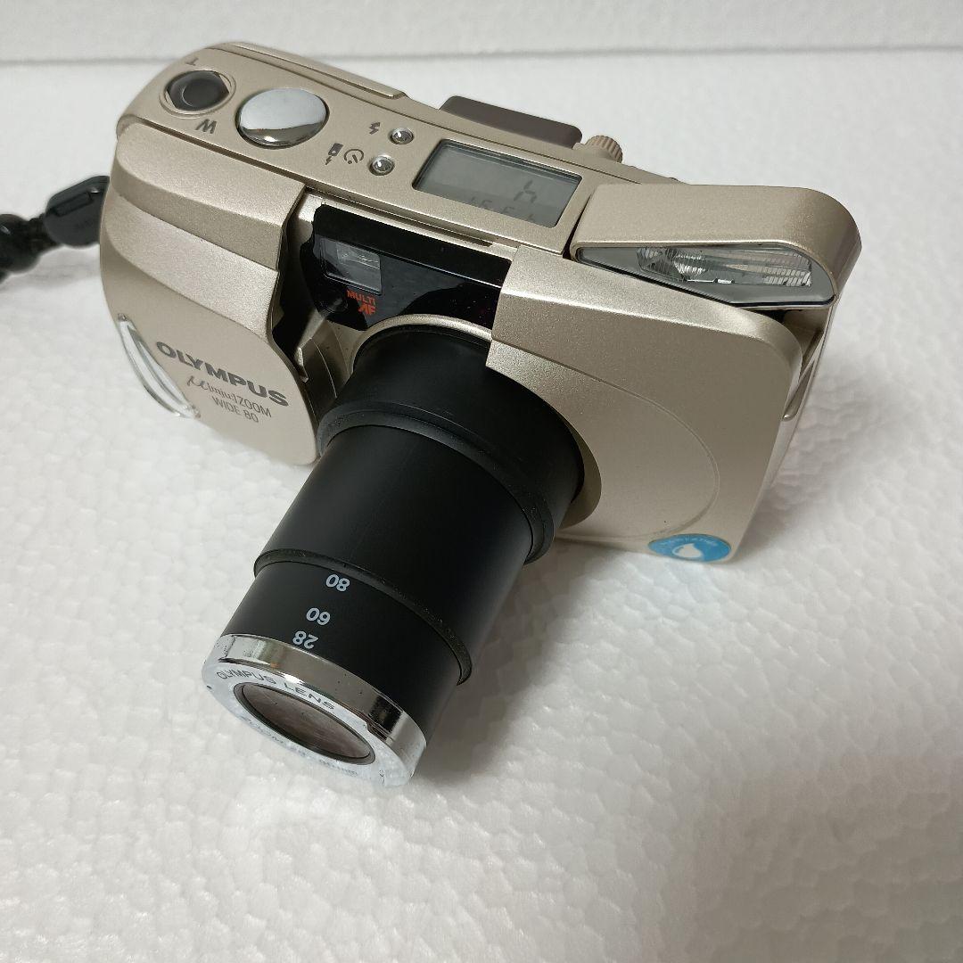 OLYMPUS★オリンパス ミューZOOMワイド80 ＆ソフトケース付、動作OK