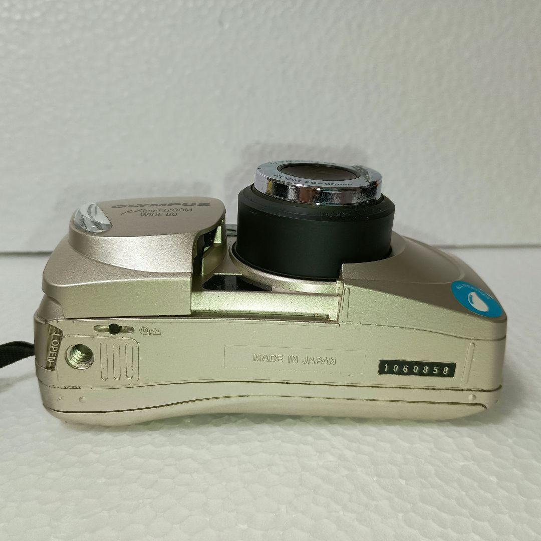 OLYMPUS★オリンパス ミューZOOMワイド80 ＆ソフトケース付、動作OK