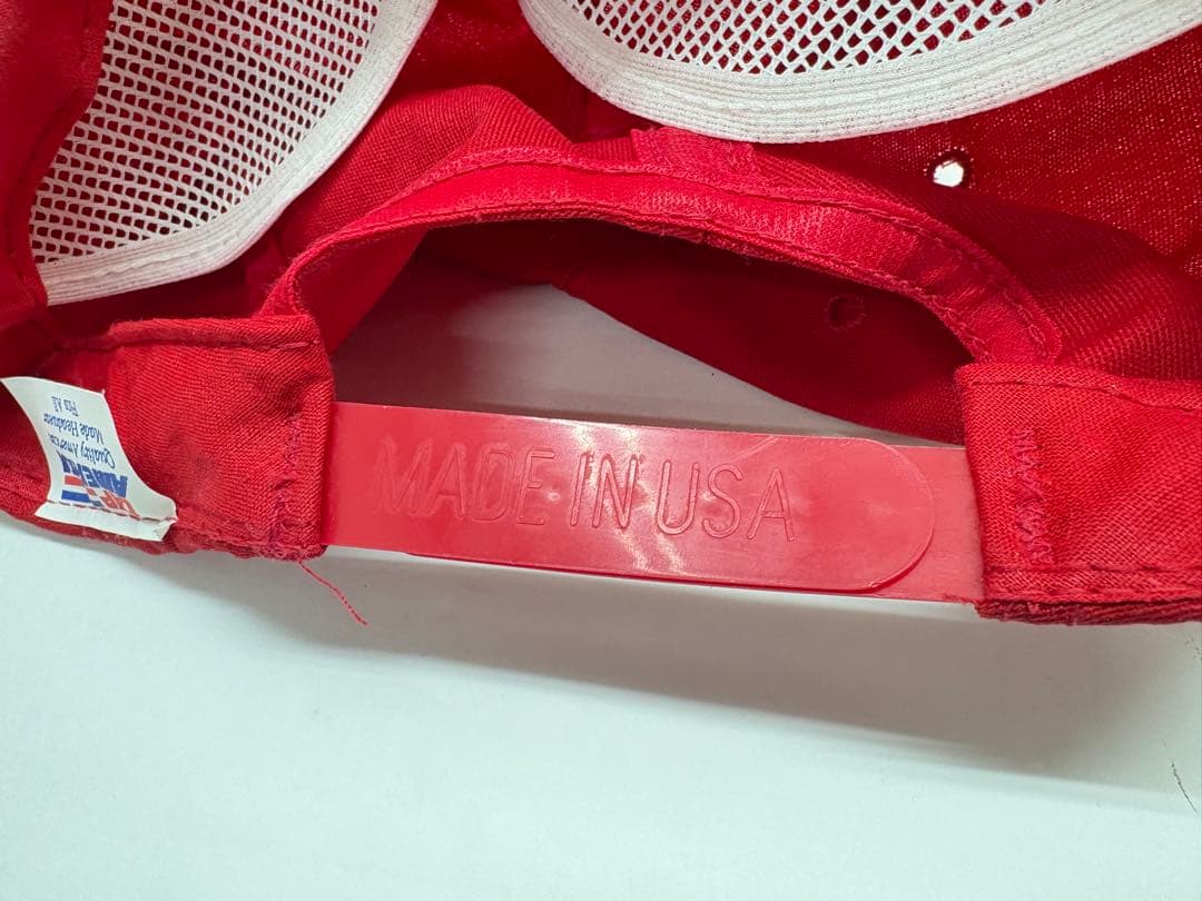 む*ぎ様 希少 Apple レインボーロゴ 90's キャップ USA製