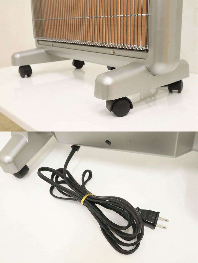 サンルミエ【E800L-TMす】・タイマー付き　遠赤外線暖房器具・パネルヒーター