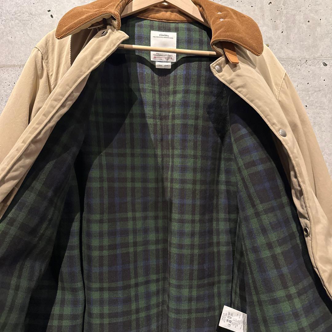 visvim BLACK KITE COAT size2・color beige