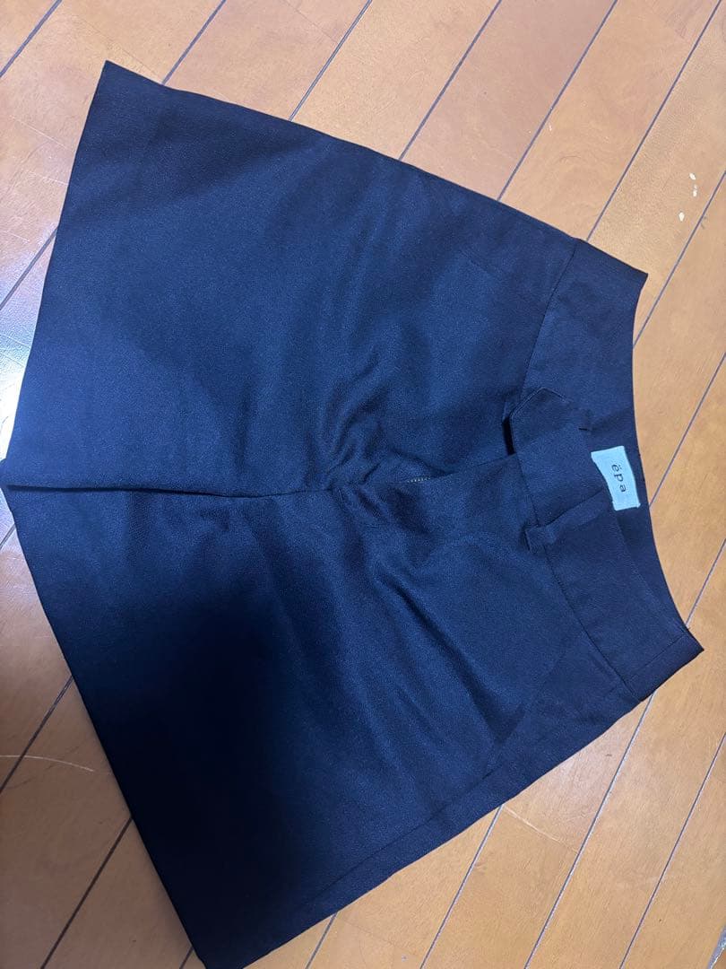 epa エパ　ハイウエストショートパンツ　ブラック