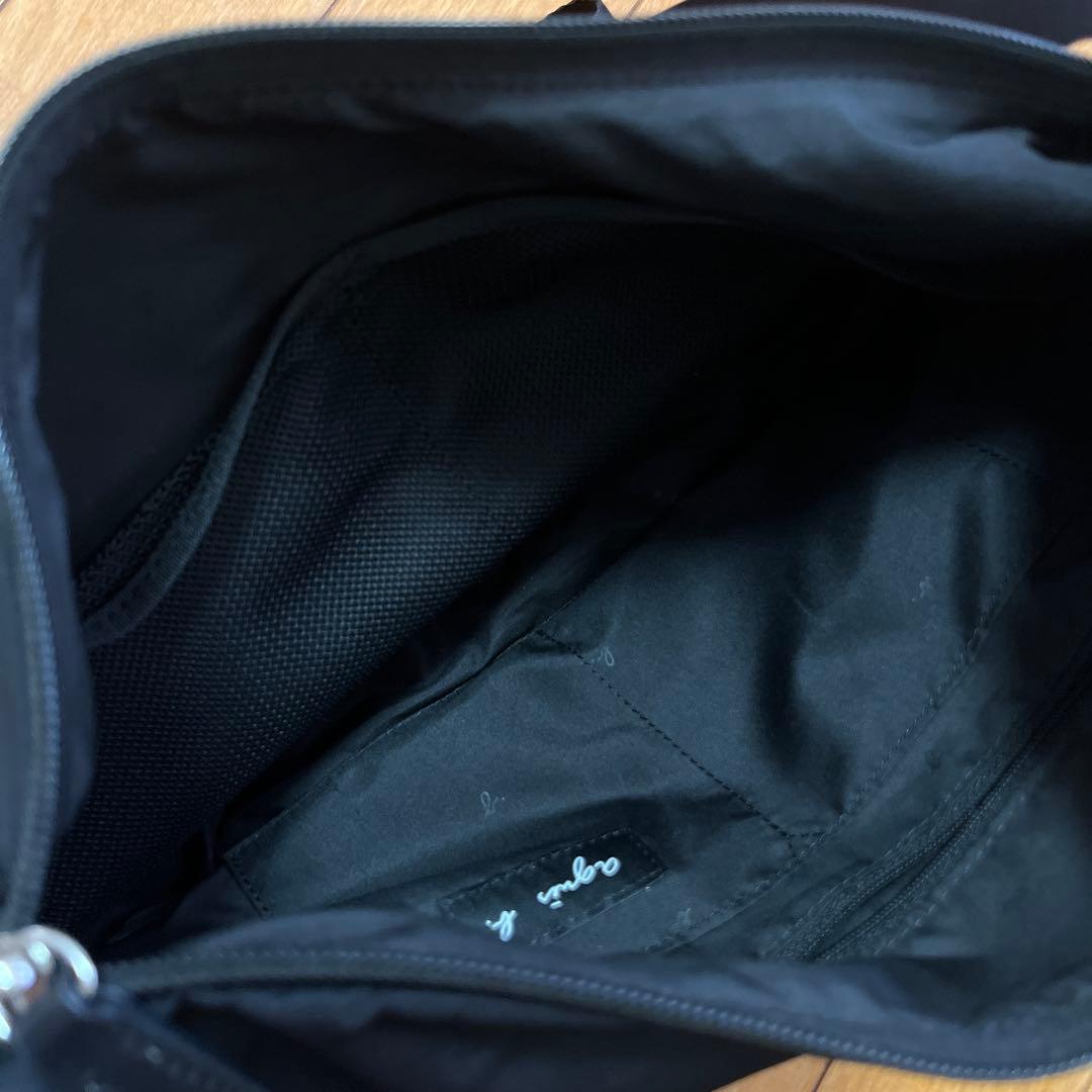 agnès b. ブラックショルダーバックNS24－01 アニエスベー保証書あり