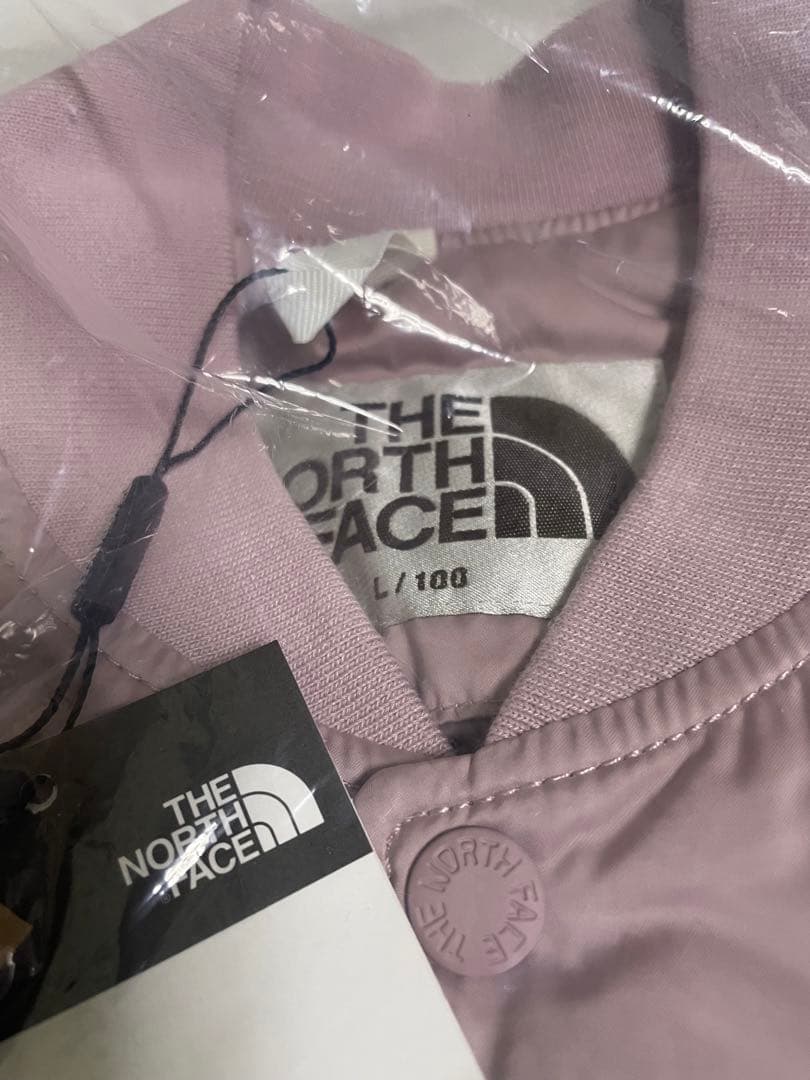 ノースフェイス　ロゴ刺繍 ワッペン スタジャン プレイヤーヴァーシティジャケット