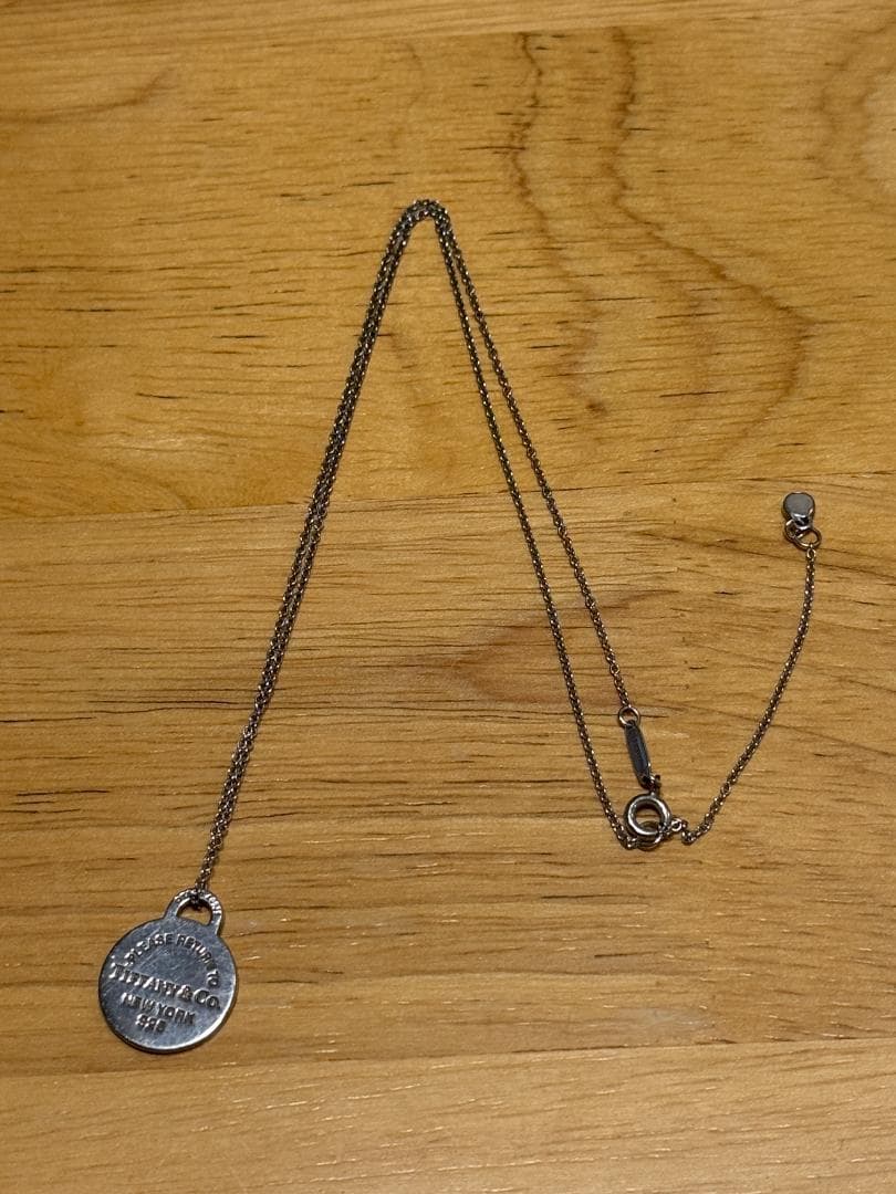 TIFFANY ティファニー リターントゥ ラウンドハートチャーム ネックレス