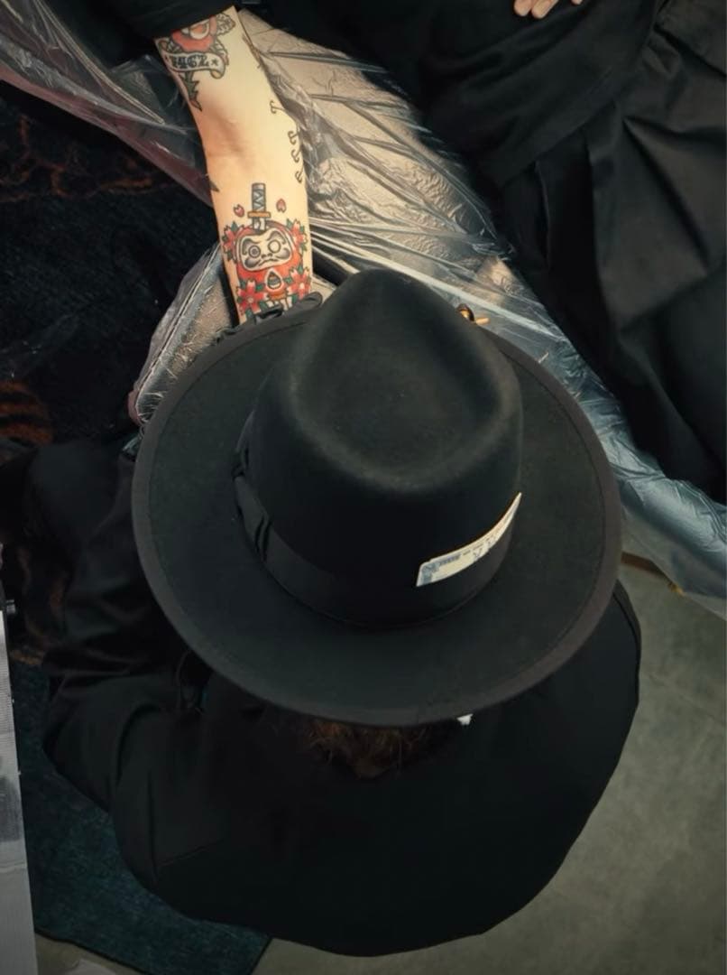 THE H.W DOG & CO ハット　黒　アメカジ