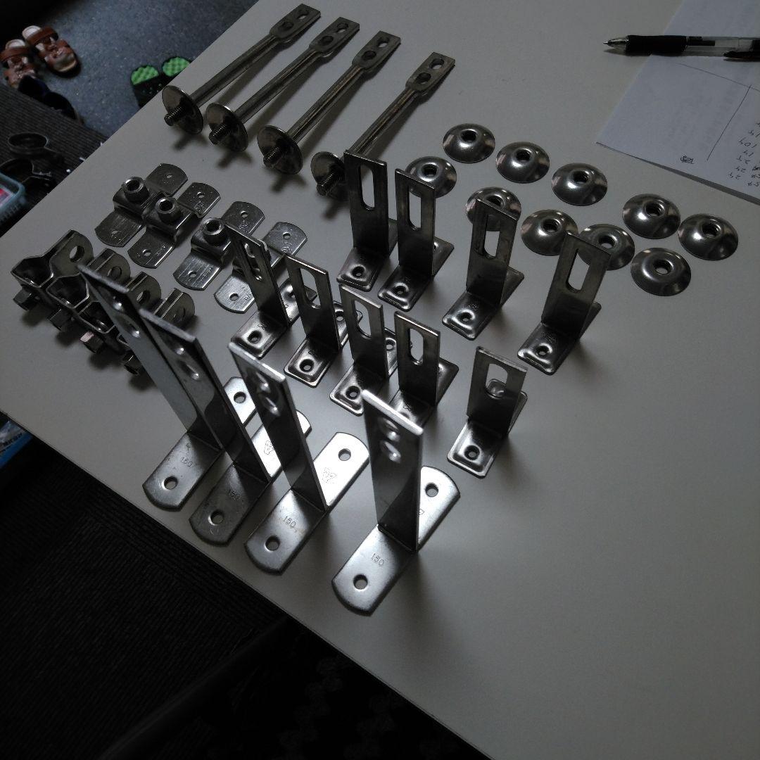 再値下げ配管支持金具オールステンレス