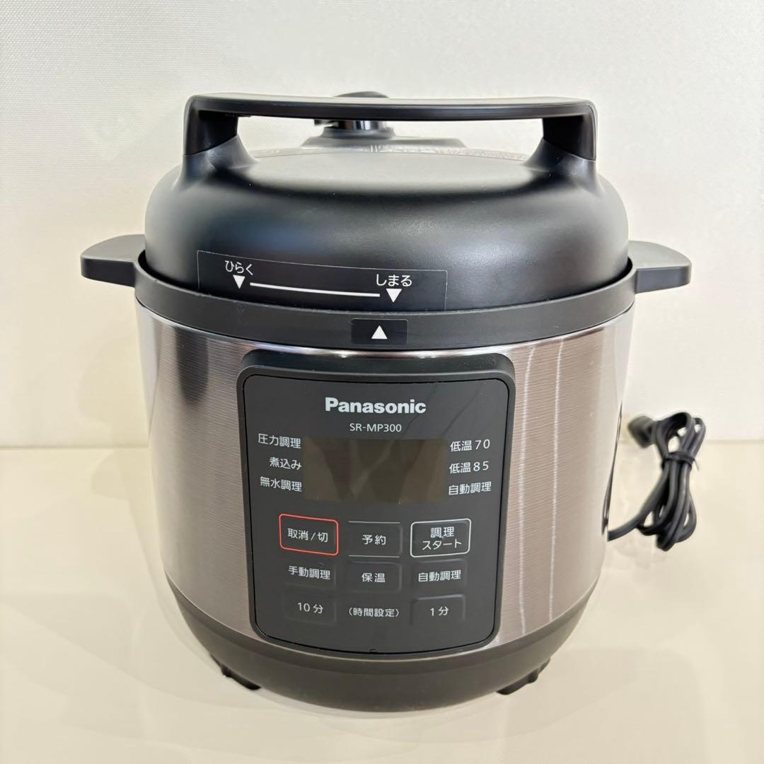 【新品未使用】Panasonic 電気圧力鍋 SR-MP300-K 21年製