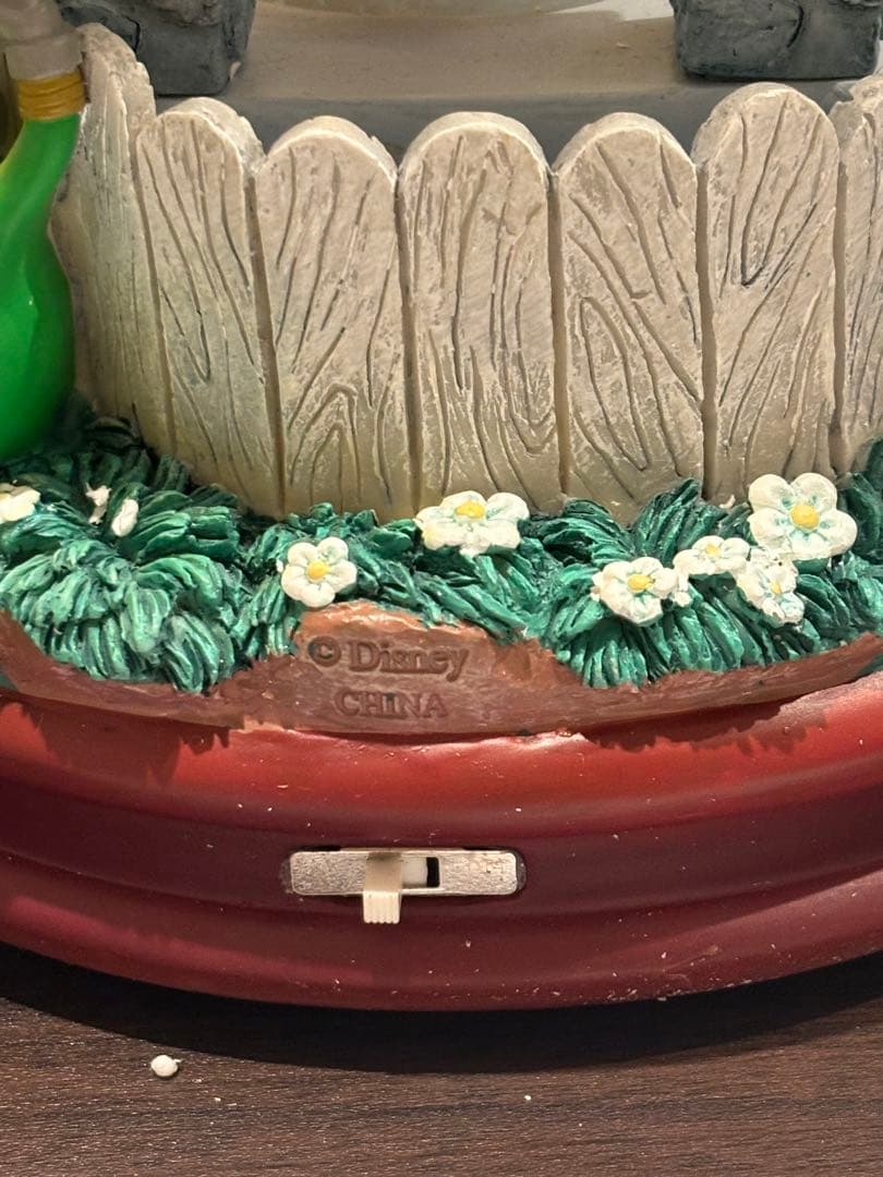 パ*ン様 【希少！未使用】オルゴール付き特大スノーグローブ ディズニーコレクショ