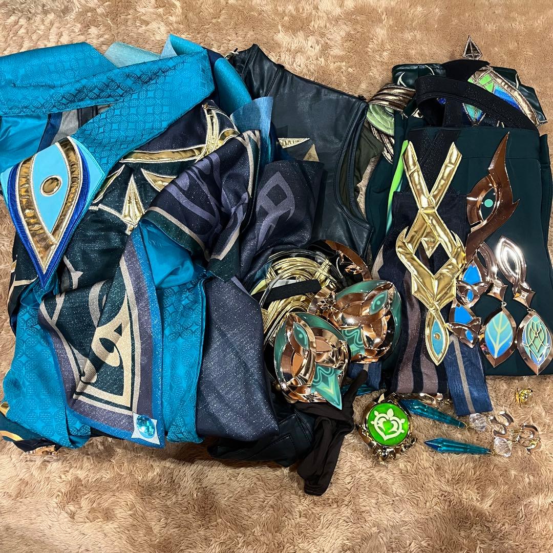 原神　アルハイゼン　三分妄想　コスプレ