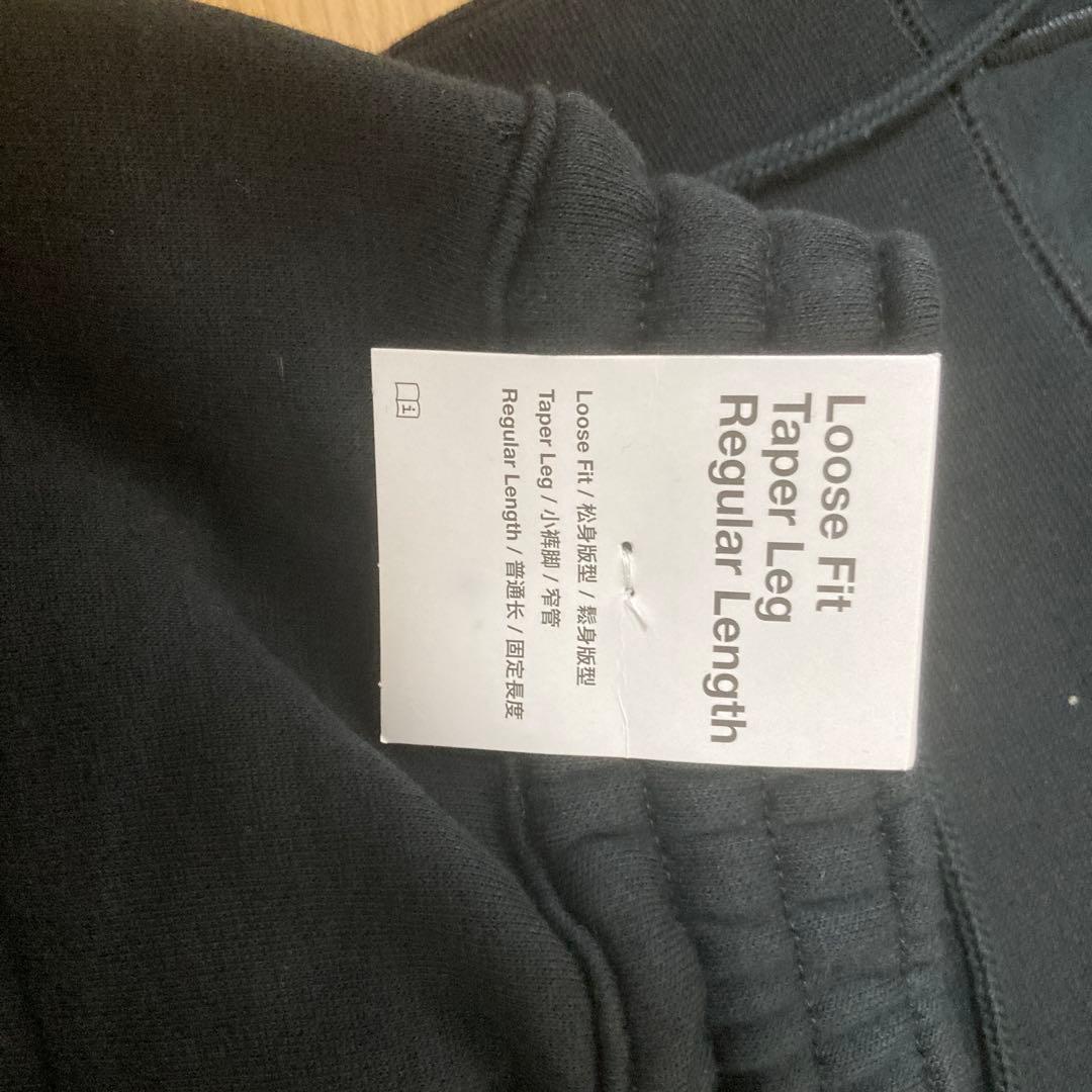 ナイキ起毛フリーススエットセットアップメンズXL黒ジョガーパンツ上下セット