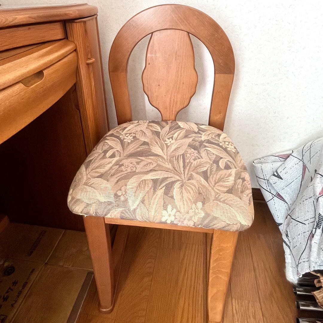 三面鏡ドレッサー　鏡台　木製　美品