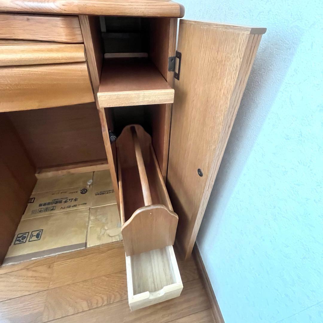 三面鏡ドレッサー　鏡台　木製　美品