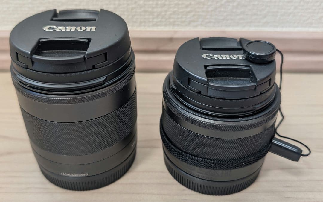 Canon EOS Kiss M レンズ2本＆SDカードセット 送料込み