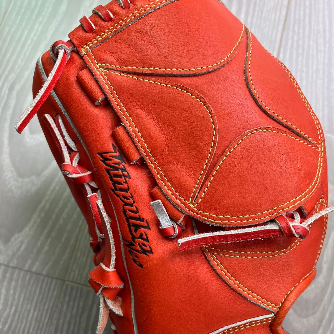 【大幅値下げ】ミズノ 軟式グローブ オレンジ　Winpulse Neo