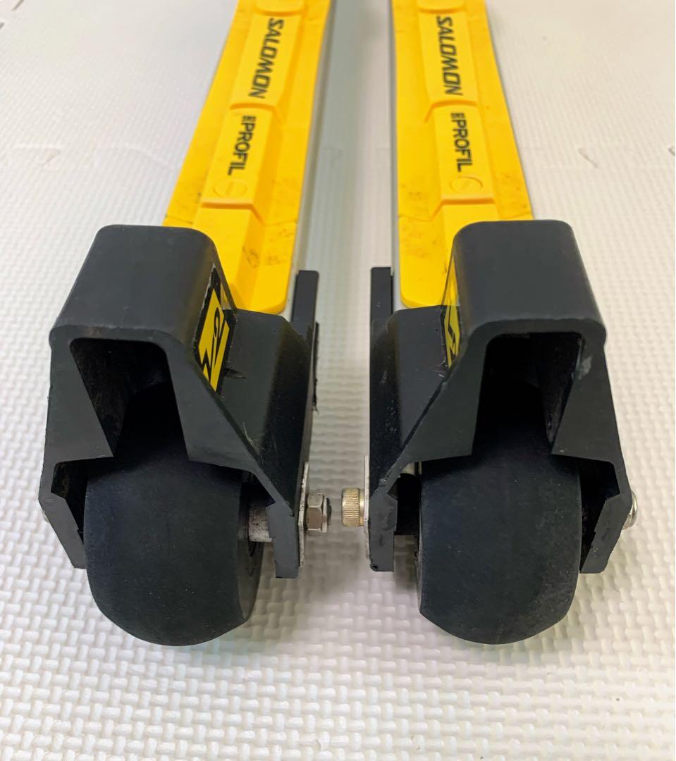 【美品】ローラースキー　V2 スケーティング　サロモンビンディング付