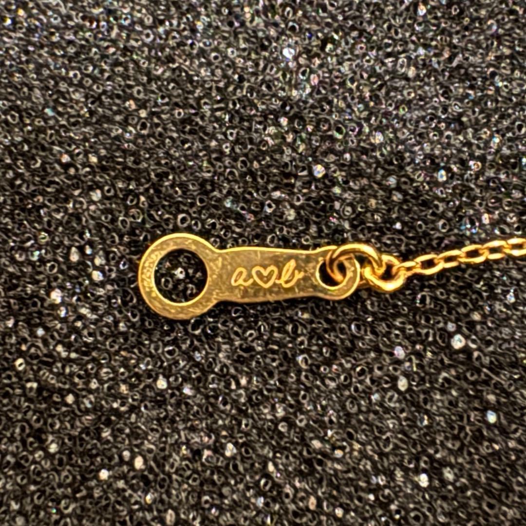 N*様 AHKAH アーカー K18YG イエローゴールド トレス ダイヤ ネッ