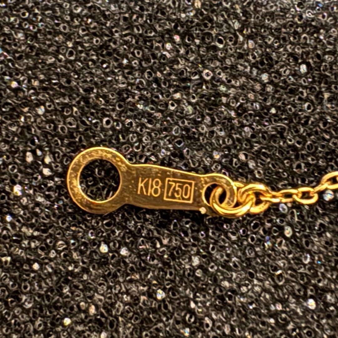 N*様 AHKAH アーカー K18YG イエローゴールド トレス ダイヤ ネッ